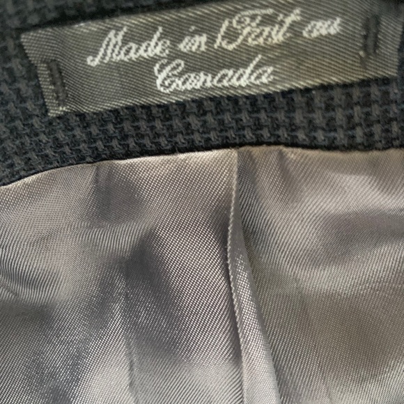 Profilo Classics Mens Blazer Size 40 short Dk Grey - Picture 7 of 9